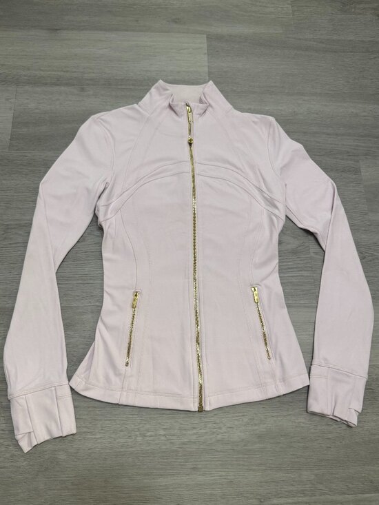 lululemon athletica Jackets & Blazers - Lululemon Define Jacket Blissful Pink & Gold size 4